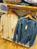 Estilo Japonês 2025 Primavera & Outono Masculino e Feminino Casal Solto Gola Alta Camisa Jeans Lavada Top Casual 457426