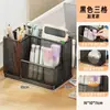 Prateleira de armazenamento para classificação de disciplina, porta-livros vertical de várias camadas, estante de mesa, mesa de estudante, caixa organizadora de arquivos e documentos