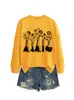 Amazon eBay sitio independiente de moda y único para mujer, recipiente químico de cinco frascos, sudadera floral otoño-invierno para comercio exterior