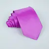 Conjunto de Gravata Masculina de 8cm Amarrada à Mão com Lenço de Bolso Liso Quadrado Pequeno, Terno de Uma Cor, Traje Formal de Negócios