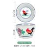 Estilo Retro Mercado de Pollo Grande Olla Vieja Caliente Vientre Peludo Rodaja de Cintura Ingredientes Pequeños Cuenco de Encimera Plato para Aceite Cuenco Vajilla de Melamina Plato Redondo