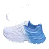 Grulla Blanca de Almohada 2026 Verano Nuevas Zapatillas de Papá para Mujer, Malla Transpirable Suela Gruesa Versátiles Planas Casuales Deportivas para Correr