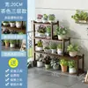 Estante para Flores de Balcón Estantería de Sala de Estar de Pie Nuevo 2025 Soporte para Macetas de Bambú Soporte para Exhibición de Plantas Suculentas Rábano Verde