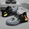 Crocs de Oficina para Hombre Antideslizantes Planos para Exteriores Sandalias Cerradas Simples de Playa para Hombre Sensación Suave
