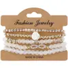 Pulseiras Europeias e Americanas Transfronteiriças Mais Vendidas Novas Pulseiras Boêmias Criativas com Borla Multicamadas com Miçangas Joias da Moda