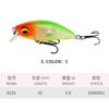 Cebo Luya Micro-Objeto Xiaomi Nuo Mini Minnow de Hundimiento Lento 4.8G/45Mm Cebo de Arroyo de Agua Dulce Boca de Caballo 9039