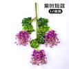 Flor de glicina artificial, flor artificial, violeta, flor de techo, enredadera, cifrado, decoración de boda interior, planta de enredadera de plástico de ratán.