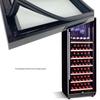 Armário Vertical para Bebidas Freezer de Cerveja Vitrine Vitrine com Porta de Vidro Perfil de PVC de Camada Dupla Tira de Borracha