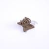 Pinza de Mariposa de 2.5 cm de tamaño pequeño para Mujer Nuevo Verano Princesa Cabeza Pinza para el Cabello Texturizada Esmerilada Flequillo Pinza para Cabello Roto