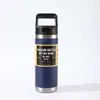 Chaleira Portátil de Grande Capacidade para Montanhismo ao Ar Livre, Venda Quente Transfronteiriça, Caneca Térmica de Aço Inoxidável 304, Garrafa Térmica Esportiva a Vácuo Portátil