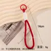 Nuevo Lanyard Trenzado Hecho a Mano para Teléfono Móvil de Colorblock con Nudo Llavero para Taza de Agua Cuerda de Mano Lanyard para Muñeca Desmontable