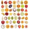 50 Pegatinas Realistas de Rodajas de Fruta para Mascotas Pegatinas Creativas DIY para Maleta Tablet Caja de Embalaje Venta al por Mayor