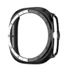 Capa de PC com escala bicolor galvanizada vazada, adequada para Samsung Watch9 Ultra2 47mm, moldura de casca dura semi-fechada