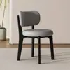 Silla Nórdica Moderna Minimalista para el Hogar de Madera Maciza Silla con Respaldo de Diseño Italiano de Lujo Ligero Silla de Comedor para Apartamento Pequeño