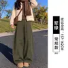 Pantalones ajustados de pierna curva para mujer, otoño 2026 nuevos pantalones de trabajo de secado rápido, caqui petite pantalones anchos adelgazantes