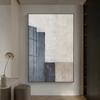 Pintura de Pared, Suelo a Techo con Fondo de Sofá Abstracto, Pintura Decorativa Grande para Sala de Estar, Arte de Pared para Entrada Principal de Villa, Cubierta para Caja de Medidor Eléctrico