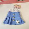 [Solo para Ropa de Bebé] Bebé de Tres Años Muñeco de Peluche Grande de Vinilo 400% Ropa de Bebé Vestido de Primavera Traje Dulce y Lindo