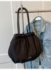Bolso Acolchado Casual para Mujer Bolso Tote de Hombro de Gran Capacidad Bolso Acolchado Bolso de Nailon Suave y Encerado Bolso de Hombro Ligero