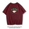 Playera Holgada Casual de Manga Corta para Mujer Algodón 2024 Nuevo Explosiones Verano Talla Grande Manga Media Sentido del Diseño Personalidad Marea Top