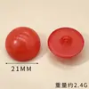 Botones Plásticos de Colores con Base Alta y Acabado Brillante con Forma de Hongo para Abrigos de Mujer y Niños, Suéteres, Cárdigans de Punto, Botones Decorativos Cosidos a Mano
