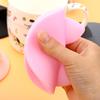 A2473 Tapa de taza redonda de silicona con orejas de gato