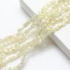 6mm porcelana Jade AB cor plana buraco quadrado pingente diy acessórios de jóias artesanais colar pulseira frisada material
