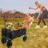 Fábrica de Qingdao Carrinho de Camping Transfronteiriço Amazon Carrinho Dobrável para Exterior Carrinho de Praia Carrinho de Camping Pequeno Reboque Carrinho de Puxar