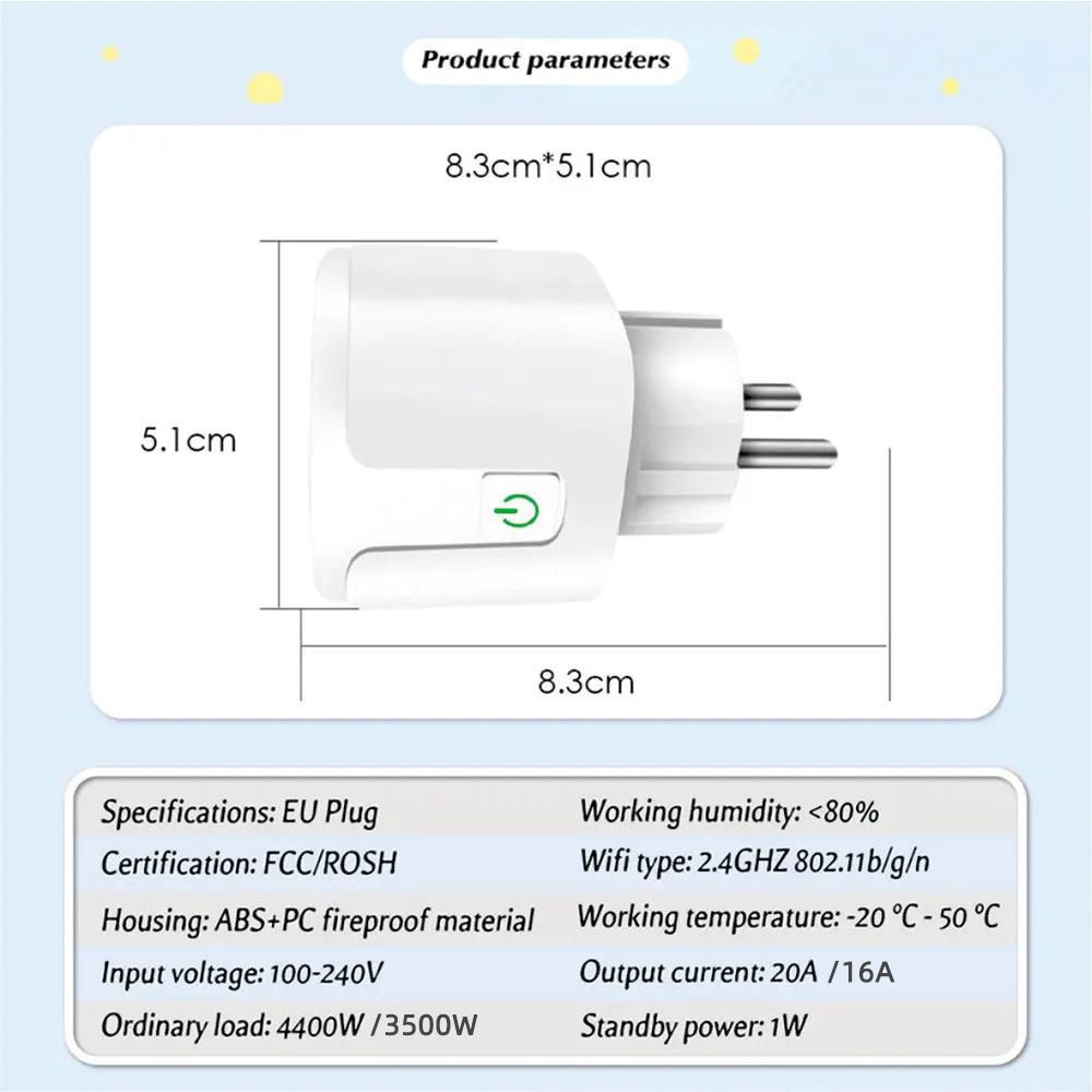 Smart-Socket-EU-16A-20A-AC100-