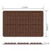 Molde de Silicona Popular para Hornear Pasteles Transfronterizo Molde de Chocolate de Dubái Molde de Chocolate de Silicona Creativo