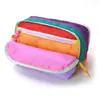 Bolsa de Maquillaje Dopamina Transfronteriza Feihong de Alto Valor Gran Capacidad con Bloques de Color Bolsa de Almacenamiento Portátil para Viajes al Aire Libre Neceser