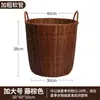 Cesto de Roupa Suja, Cesto Organizador de Roupas, Cesto Doméstico Estilo Luxo para Roupas, Cesto de Roupa de Rattan Tendência