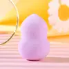 Esponja de Maquillaje Calabaza Gota de Agua Corte Inclinado Al por Mayor No Absorbe Polvo Huevo de Maquillaje Súper Suave Puff de Doble Uso Seco y Húmedo Fábrica de Esponjas de Maquillaje