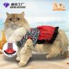 Amazon Vestido de Verano para Mascotas Ropa para Gato Ragdoll Transfronterizo Poliéster Falda Urbana para Perro Vestido para Mascota