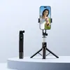 Bastão de Selfie Novo para Celular Série X, Ferramenta de Selfie, Suporte para Transmissão ao Vivo no Tiktok, Tripé Integrado Telescópico Bluetooth