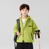 Valle del Viento 2026 Otoño Nueva Versátil Chaqueta Cortavientos con Capucha de Estilo Japonés, Elegante Chaqueta Cortavientos a Prueba de Viento para Niños de Primavera y Otoño