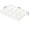 Soporte de maceta directo de fábrica bandeja de plástico engrosado almacenamiento de agua transpirable bandeja para plántulas de flores carnosas soporte de maceta cuadrada pequeña
