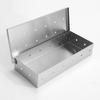 Caja de ahumador para barbacoa al aire libre, de acero inoxidable, portátil, para acampar, para fruta, madera, tocino, caja de calentamiento especial