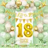 Paquete de Banderín con Bandera de Globo Digital Verde Oliva Nuevo de 32 Pulgadas Transfronterizo Decoración para Fiesta de Cumpleaños de Niños y Adultos