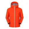 Chaqueta Fina con Capucha para Exteriores Tres en Uno Cortavientos, Impermeable, Transpirable para Montañismo Resistente al Frío Ropa de Trabajo con Logo para Hombre