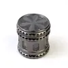 Molinillo de aleación de zinc de 63 mm Perspectiva Cuatro Capas Seis Hojas Diamante Metal Multi-Color Molinillo de Tabaco Fábrica al por Mayor