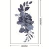 Flor de Rosa Celebridad de Internet Flor Planta Colorida Tatuaje Fabricante Tatuajes Adhesivos al por Mayor Impermeables Femeninos de Larga Duración Florales