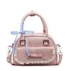 Bolso Cuadrado Pequeño Minimalista Bolso de Mano de Moda para Mujer 2025 Nuevo Nicho Versátil Bolso de Hombro Moda Coreana Bolso Bandolera