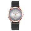 Procesamiento y Personalización por el Fabricante de Modelos Populares de Comercio Exterior Moda Sencilla Europea y Americana Reloj de Mujer con Degradado Reloj de Mujer Correa de Plástico Reloj de Cuarzo