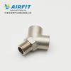Eiffel European Standard Copper Joint 6000 All Copper 1 Pontos Dentes Internos e Externos Rosca Externa Tee em Y 3 Pontos 4 Pontos Cobre Niquelagem