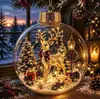 Nuevo Adorno: Adorno de Diorama Navideño Brillante