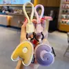 Chaveiro Pingente Criativo de Couro PU com 26 Letras, Simples para Casal Carro Bolsa Decoração de Chaveiro Presente