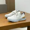Zapatos Europeos para Hombre Otoño Malla de Alta Gama Tejido Fly-Knit Zapatos Casuales de Moda Tenis Transpirables de Alta Gama Zapatos para Correr
