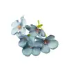 Arranjo Artificial de Flor de Begônia com 5 Galhos DIY Hortênsia Pequeno Buquê Grampo de Cabelo Flor Material Acessórios Adereços para Fotografia de Casa