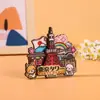 Imanes de nevera de recuerdo culturales y creativos al por mayor, serie de imanes de nevera, imanes de dibujos animados magnéticos suaves acrílicos lindos de Japón