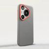 Adequado para Huawei pura70ultra Phone Case P70Pro Couro Magnetic Shell Pro Hardware Lens Large Hole